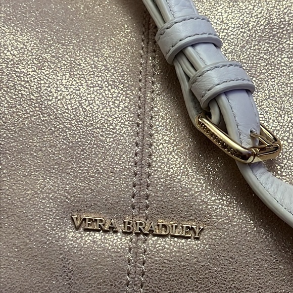 Fabulous Vera Bradley Meredith Fringed Leather Crossbody - Picture 9 of 15